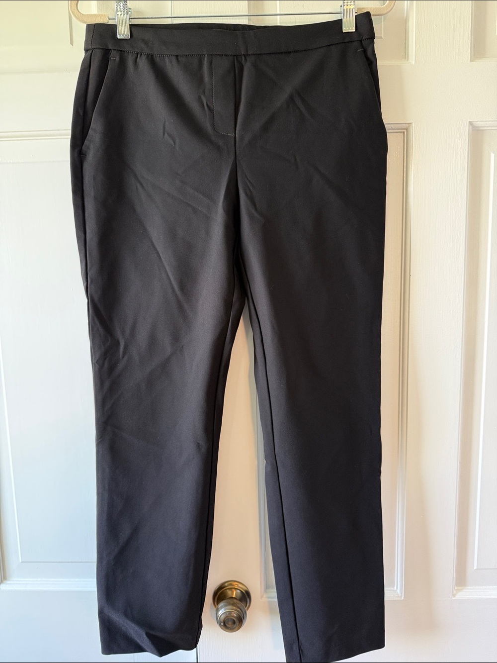 Rachel Zoe Women's Black Pull On Elastic High Waist Pants Size 8 Leggings